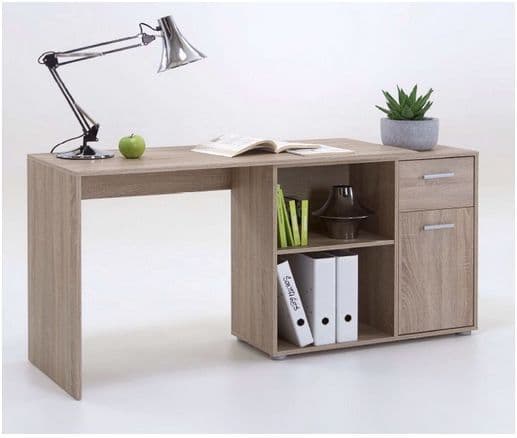 Voron Oak Desk - Modern Home Office