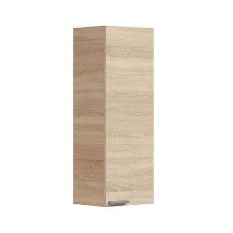 Quinel Oak Bathroom Cupboard - Small, Floating