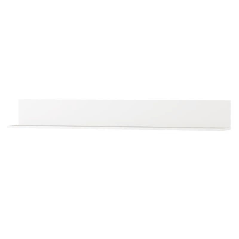 Jareth White Floating Shelf - Long Wall Mounted