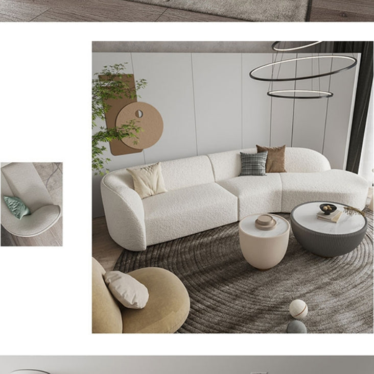Welby Three Seater Sofa, White