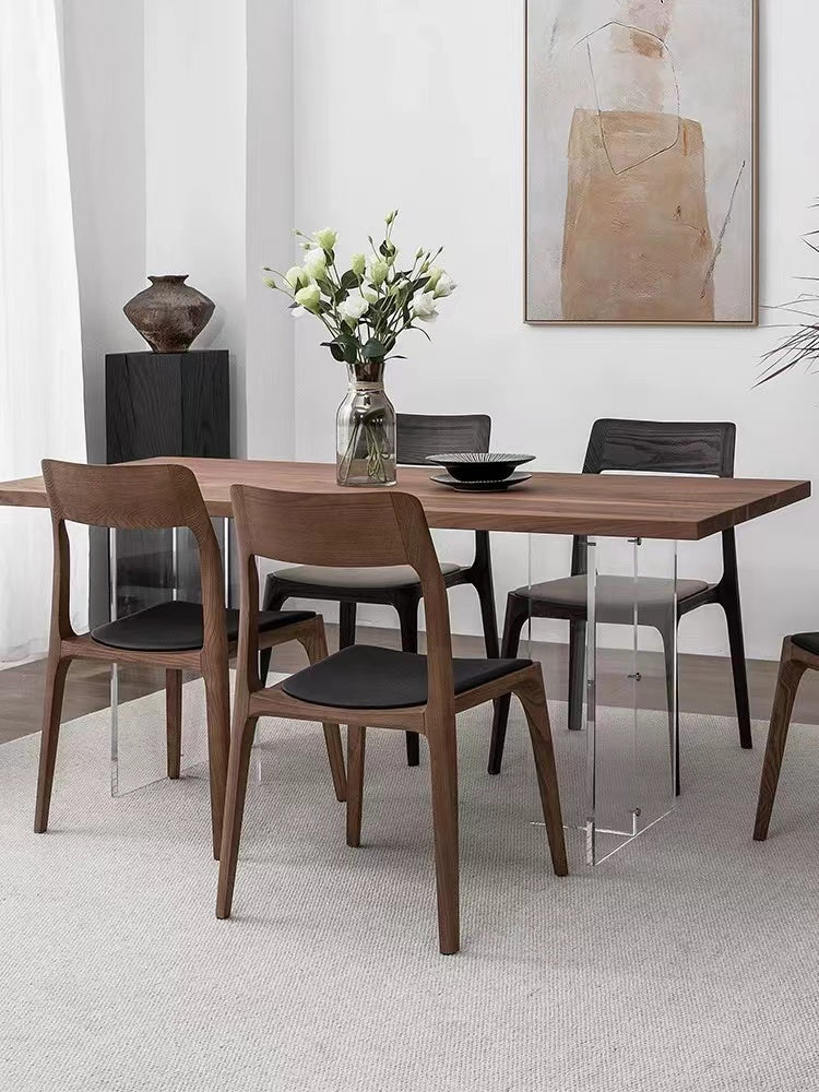 Hans CH3 Dining Chair, Dark Oak, Light Oak