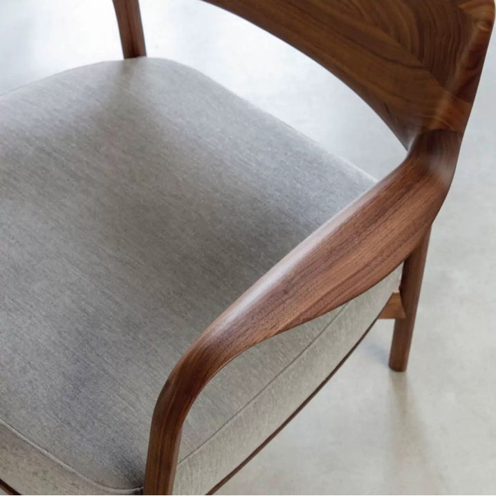 Hans Wegner Inspired Armchair, Dark Oak