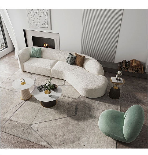 Welby Three Seater Sofa, White