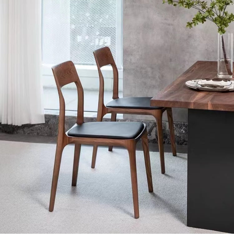 Hans CH3 Dining Chair, Dark Oak, Light Oak