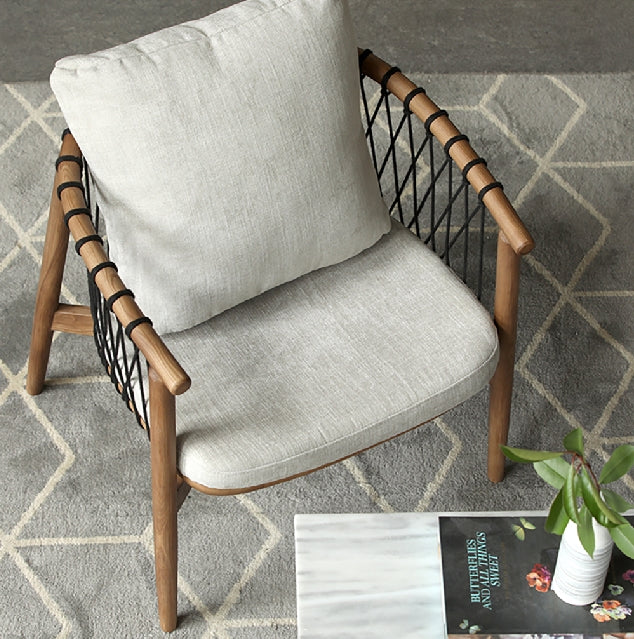Hans Style AN81 Armchair, Dark Oak-Weilai Concept