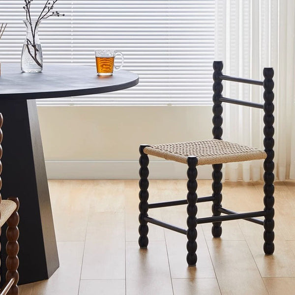 Mae Gourd Dining Chair, Rattan-Weilai Concept