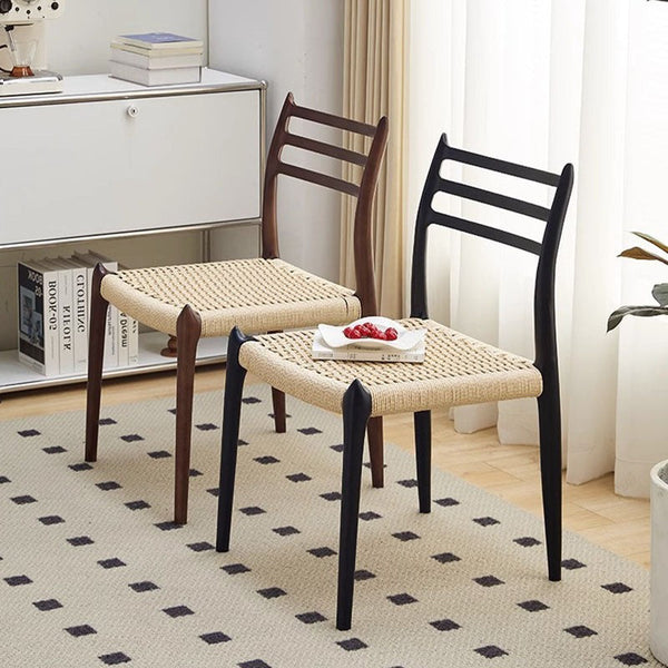 Nehemiah Dining Chair, Rattan-Weilai Concept