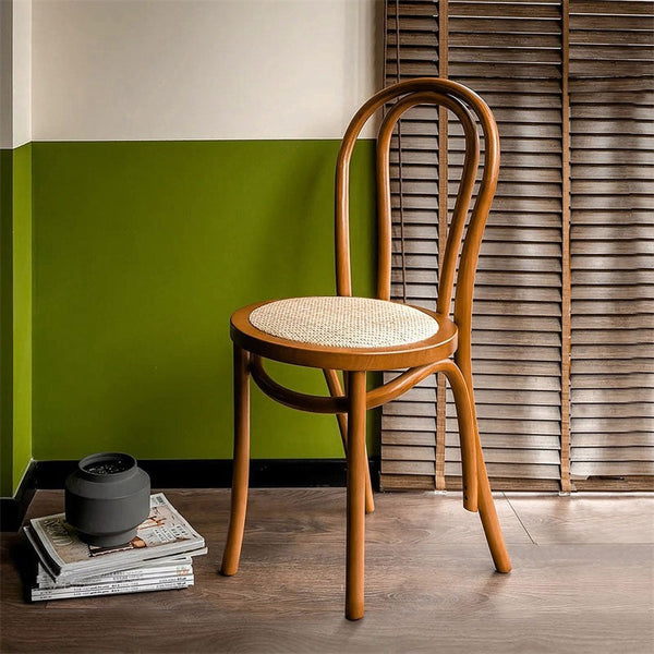 Sonnet Dining Chair, Solid Wood-Weilai Concept