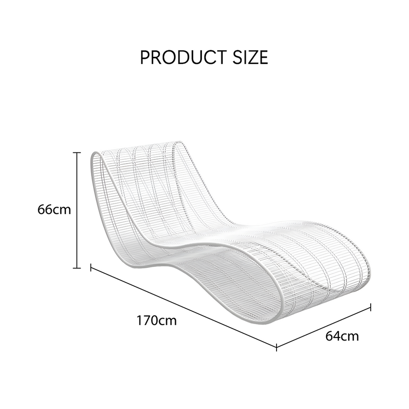Oceana Sunbathing Bed, SunGarden Lounger, Sun Chair Lounger-Weilai Concept