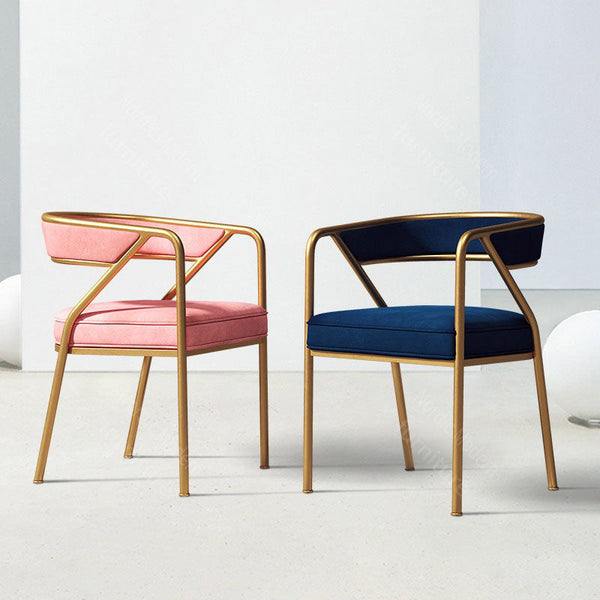 Dwight Dining Chair, Gold Frame | Weilai Concept