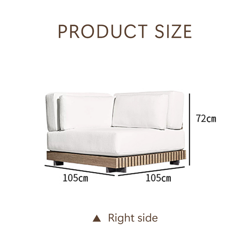 Delisia Tranquil Outdoor Garden Sofa Set-Weilai Concept