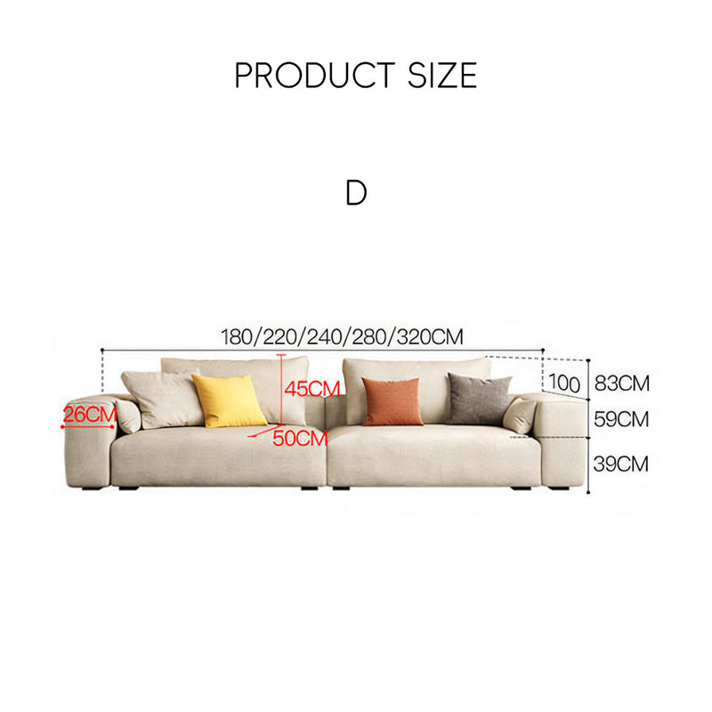 R87 Calvin Two Seater, Three Seater,  Four Seater Sofa, Leathaire