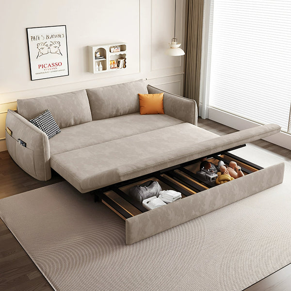 Fernandez Three Seater Sofa Bed With Storage, More Colours
