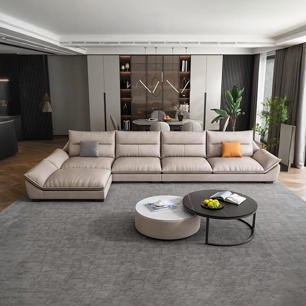 A900 Quinn Four Seater, Four Seater Corner Sofa, Leathaire