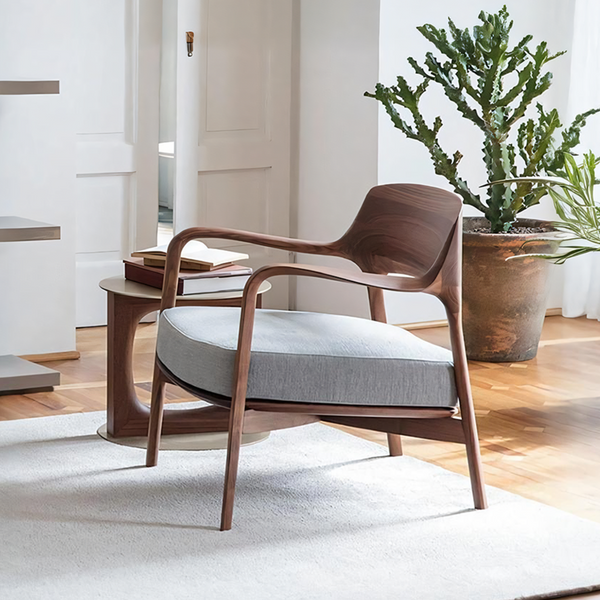 Hans Wegner Inspired Armchair, Dark Oak