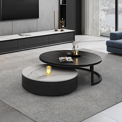 Kahoo Nesting Coffee Table, TV Stand, Sintered Stone