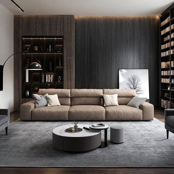 Montgomery Three Seater, Four Seater Sofa, Leathaire