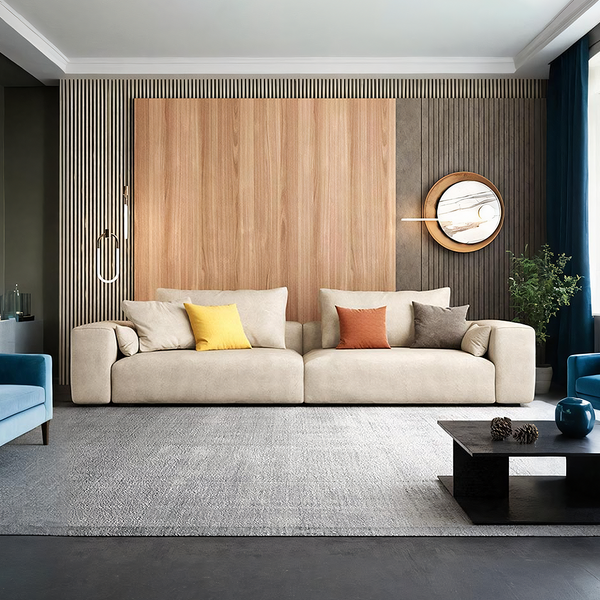 R87 Calvin Two Seater, Three Seater,  Four Seater Sofa, Leathaire