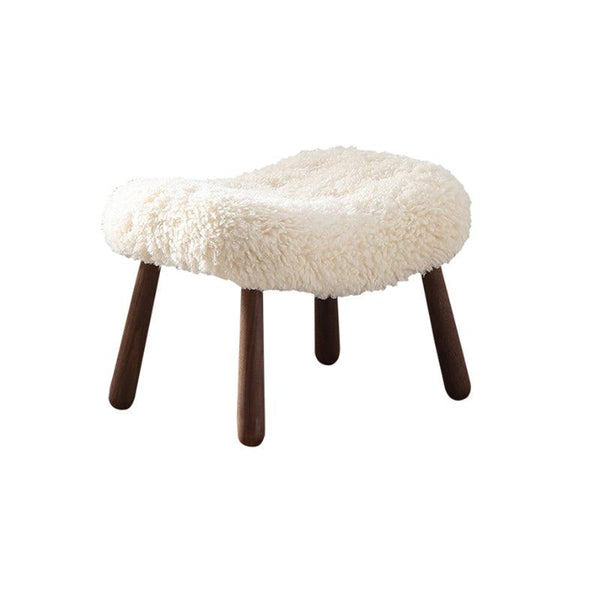 Philip Arc Sheepskin Ottoman (stool only)