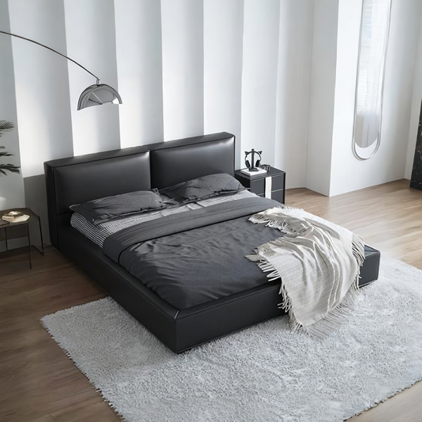 Vanessa King Size / Super King Size Bed, Black