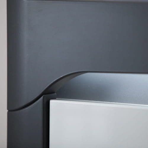 Lorur 2-Door Sideboard - 4 Drawers, LED Lights