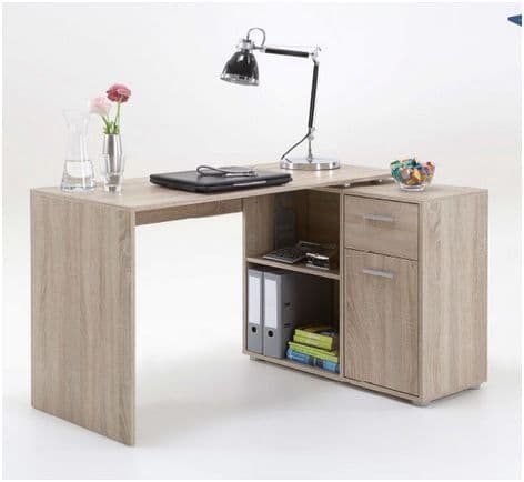 Voron Oak Desk - Modern Home Office