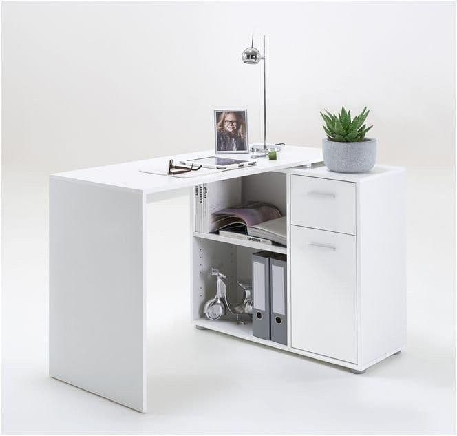 Jaras White Desk - Home Office Furniture