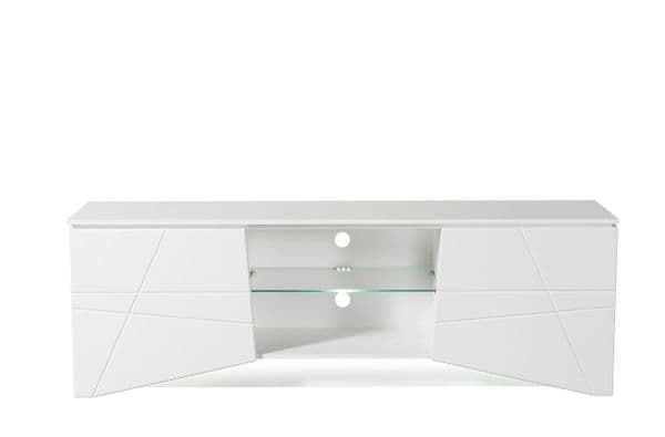 Elix White Gloss TV Cabinet - Modern Design