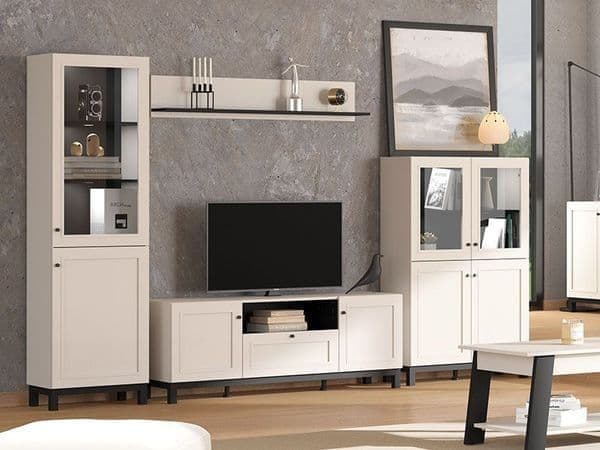 Ilon Cashmere Display Cabinet - Low Showcase