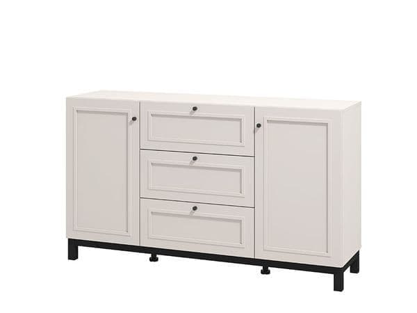 Alis Cashmere Taupe Sideboard - Panelled Design