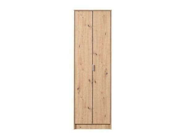 Ralen Oak Shoe Cupboard - Tall Storage