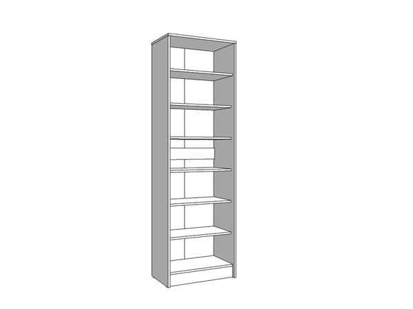Ralen Oak Shoe Cupboard - Tall Storage