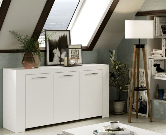 Zoros White Sideboard - Modern Storage
