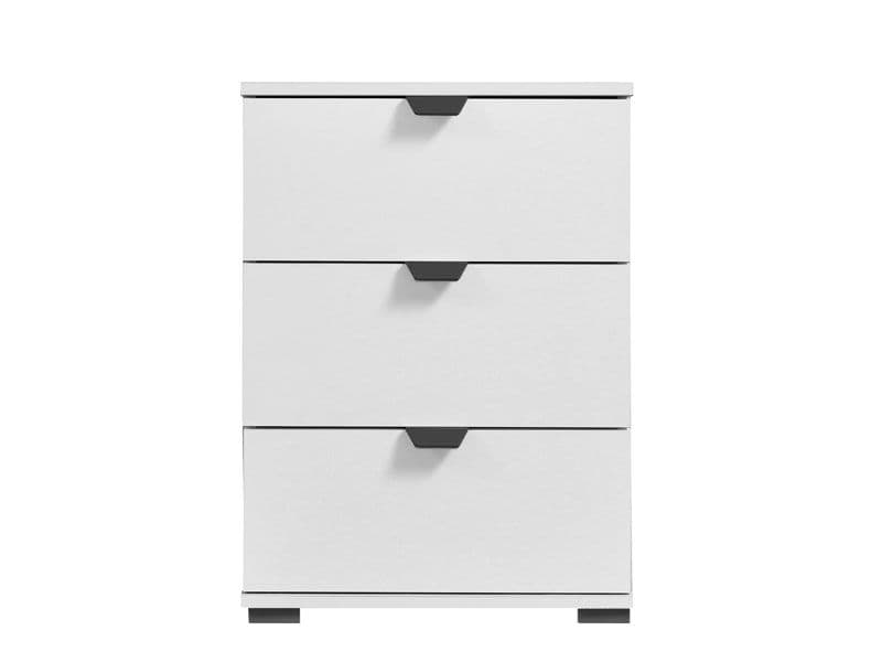 Gareth White Bedside Table - 3 Drawer