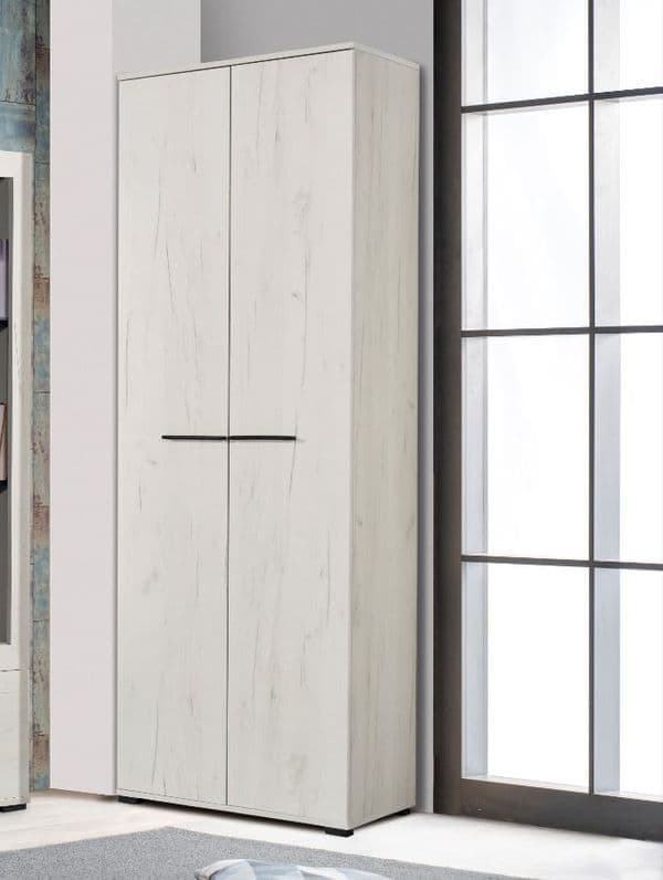 Jarix Oak Narrow Wardrobe - Space-Saving