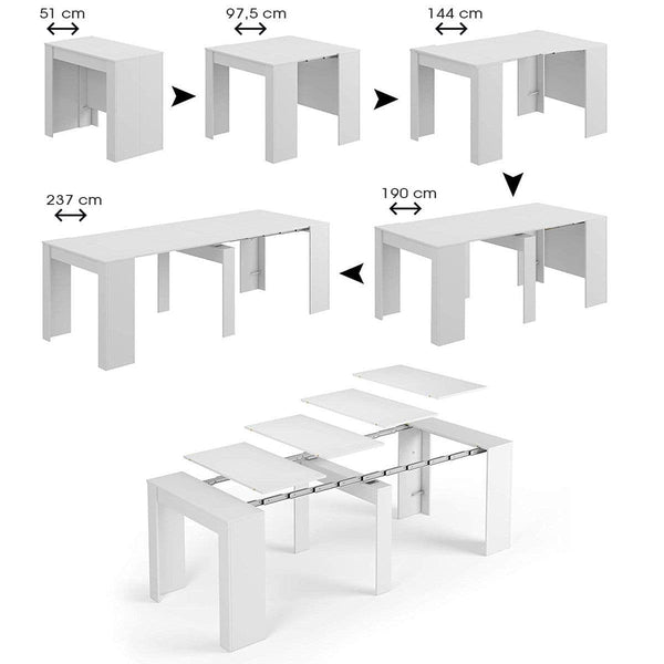 Wenin Grey Extending Dining Table - Large