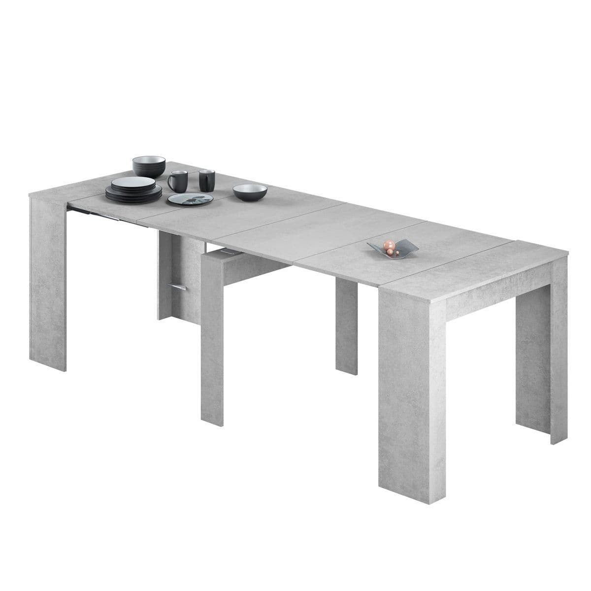 Wenin Grey Extending Dining Table - Large