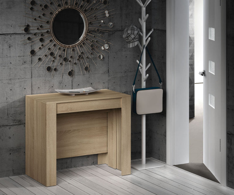 Darix Oak Extending Dining Table - Expandable