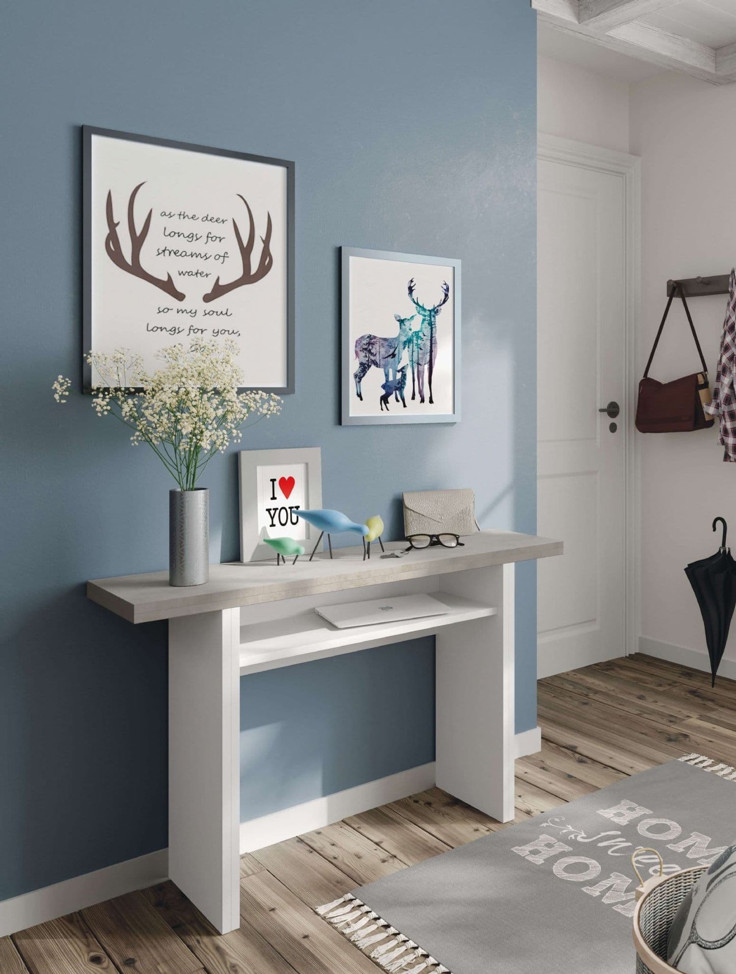 Seleth Extending Breakfast Table - Space-Saving