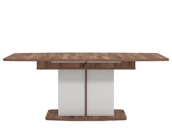 Norur White & Oak Extending Dining Table