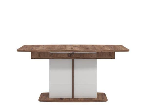 Norur White & Oak Extending Dining Table