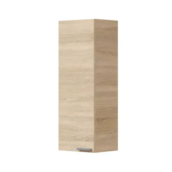 Quinel Oak Bathroom Cupboard - Small, Floating