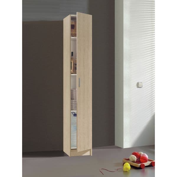 Kelir Oak Tall Cupboard - Narrow