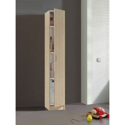 Kelir Oak Tall Cupboard - Narrow