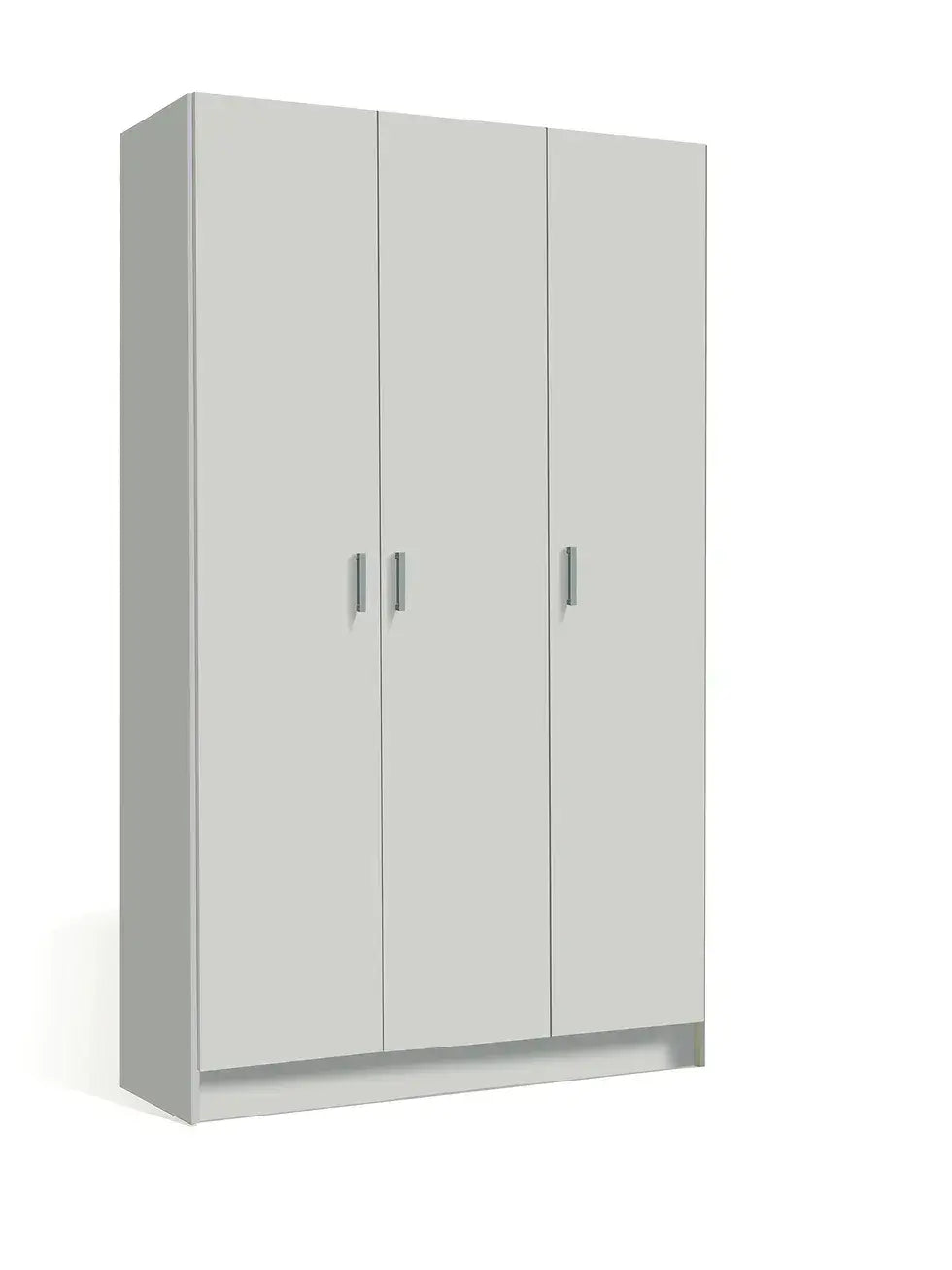 Jarel White Tall Cupboard - 3 Door