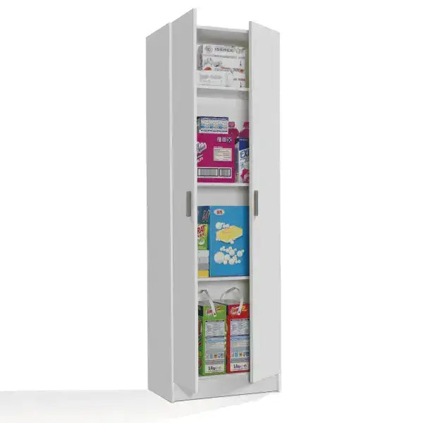 Alel White Shoe Cupboard - 2 Door