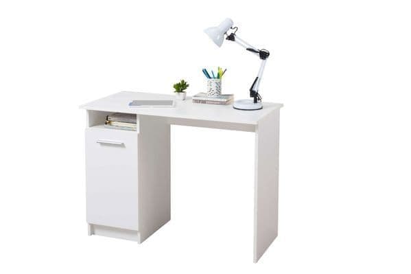 Perur White Matt Desk - Home Office