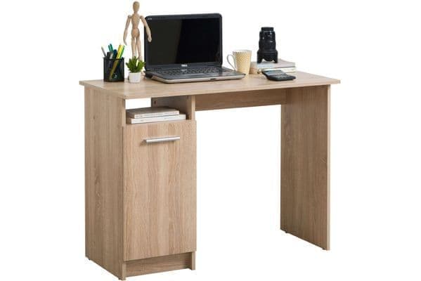 Mareth Oak Desk - Modern Home Office