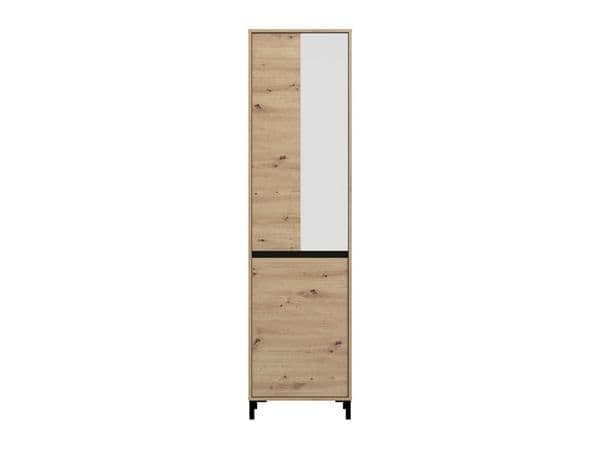 Loran Oak Slim Wardrobe - Hallway Storage
