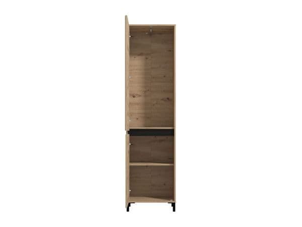 Loran Oak Slim Wardrobe - Hallway Storage
